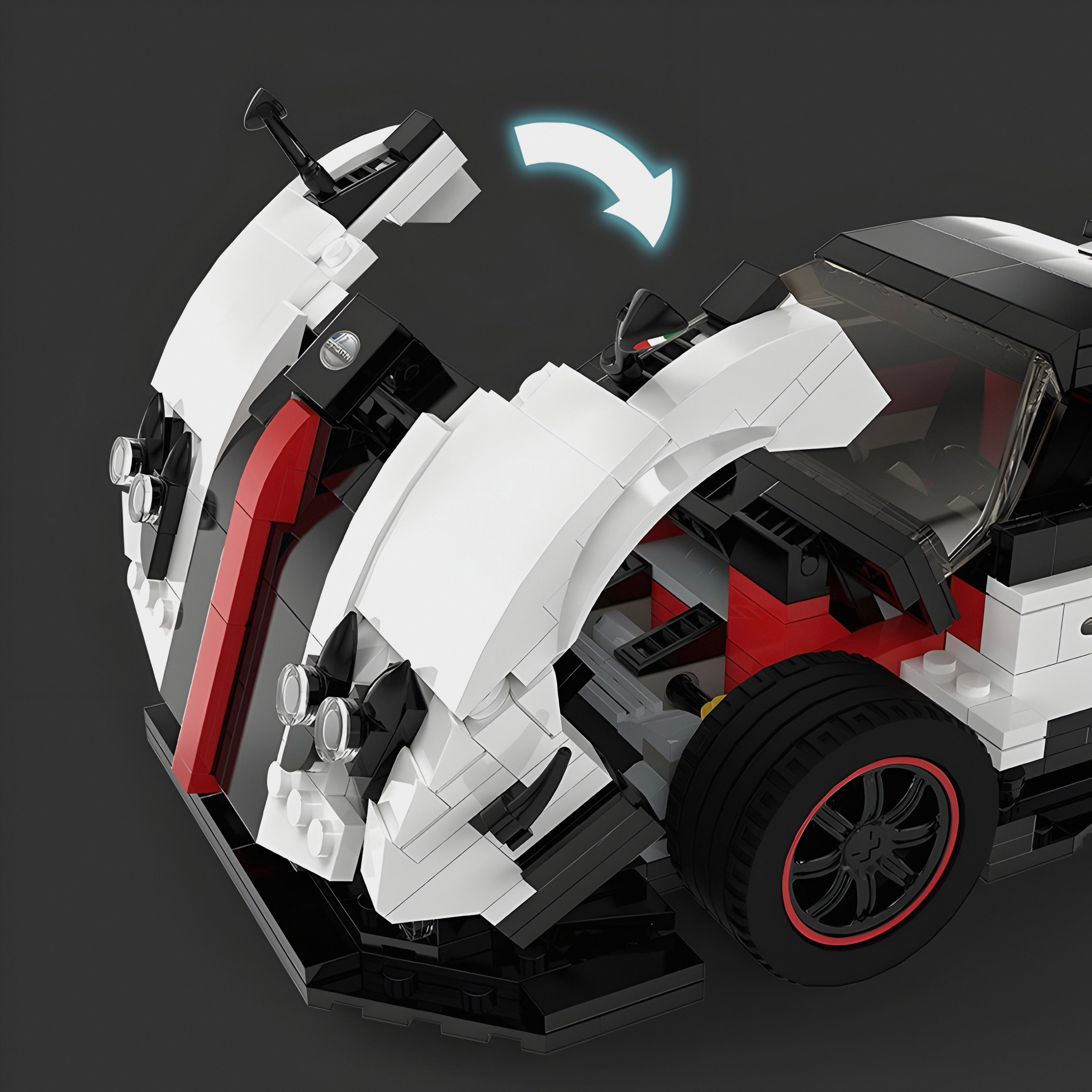 PAGANI ZONDA ZINQUE | 1018PCS
