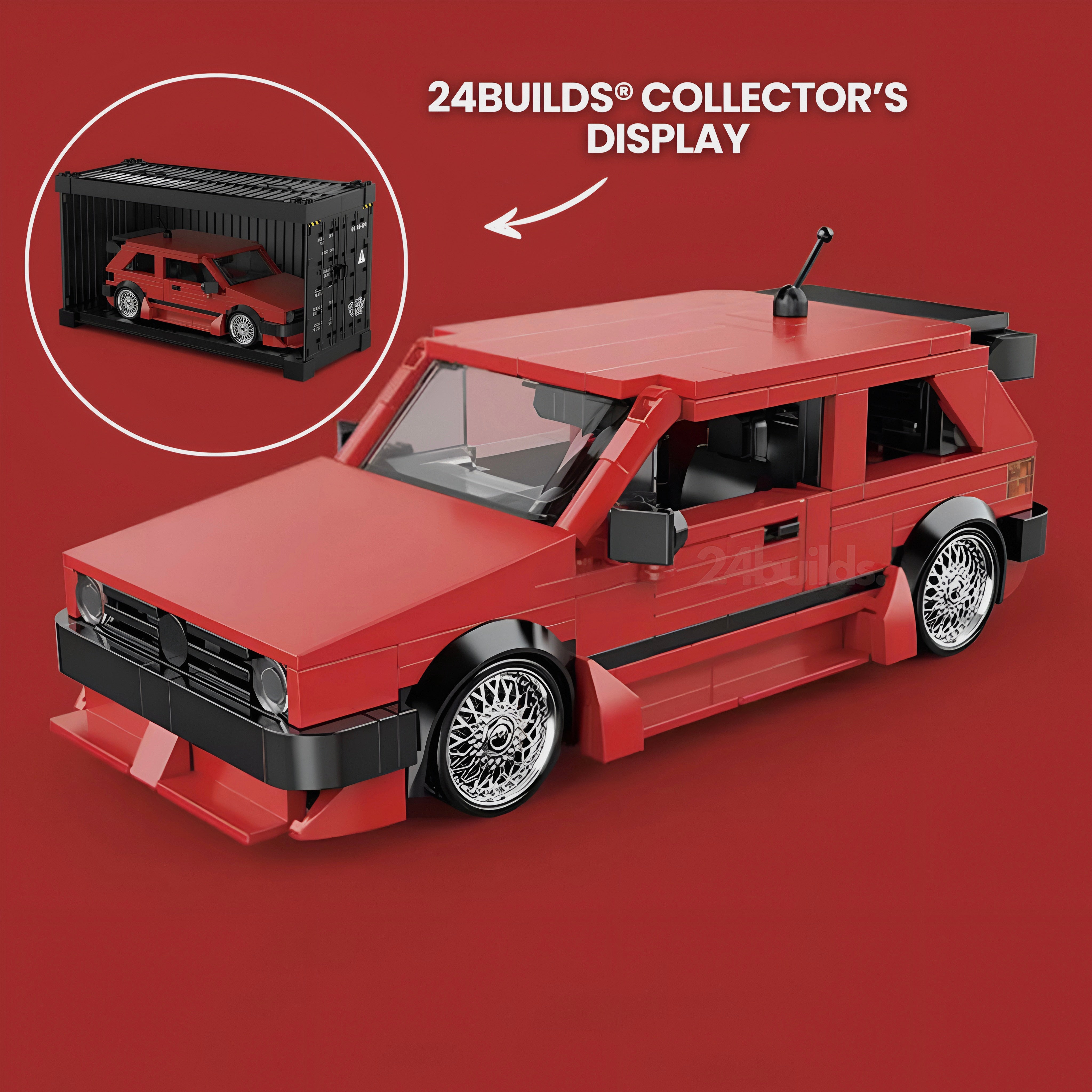 24BUILDS® GOLF MK2 GTI | 480PCS