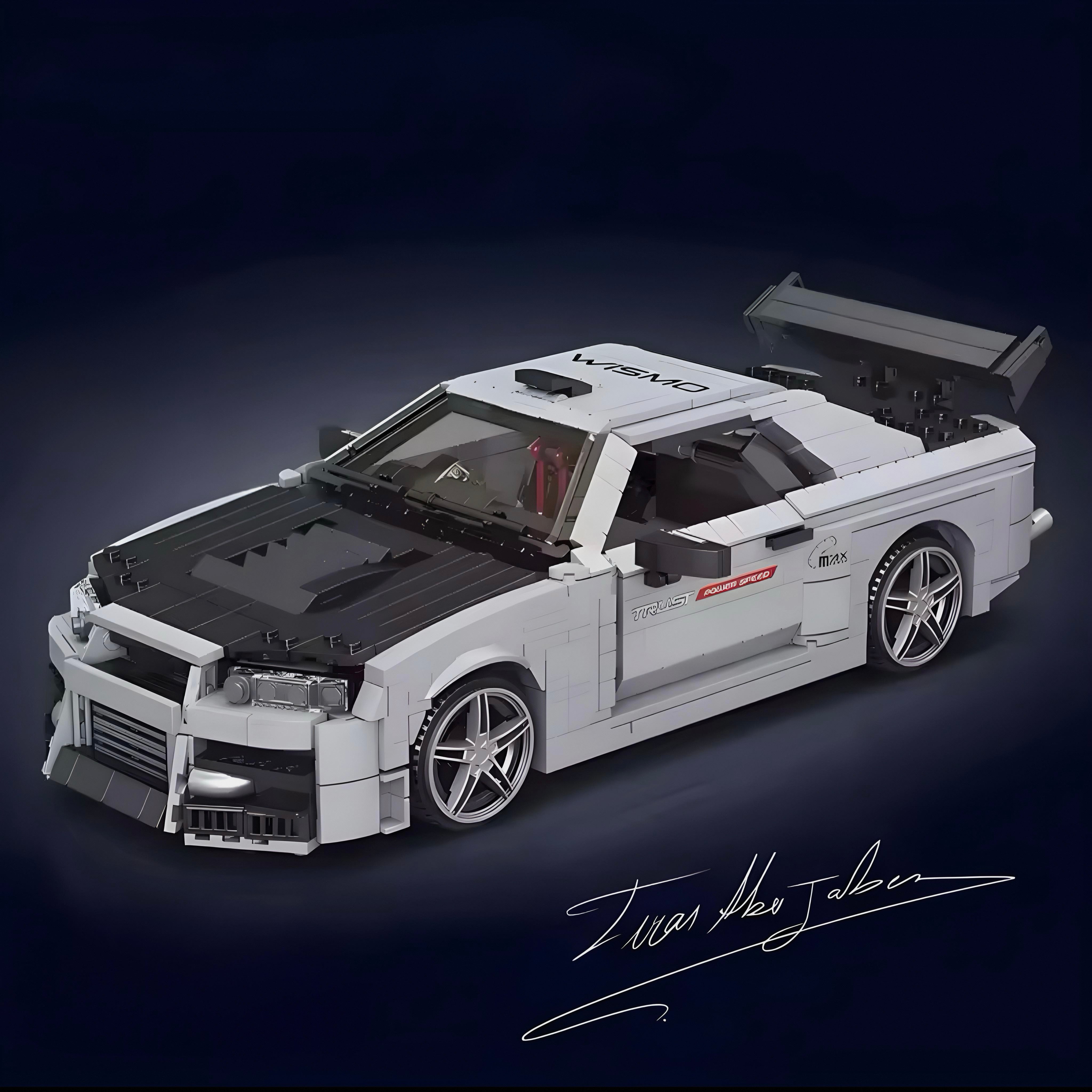 SKYLINE R34 GT-R | 1472PCS