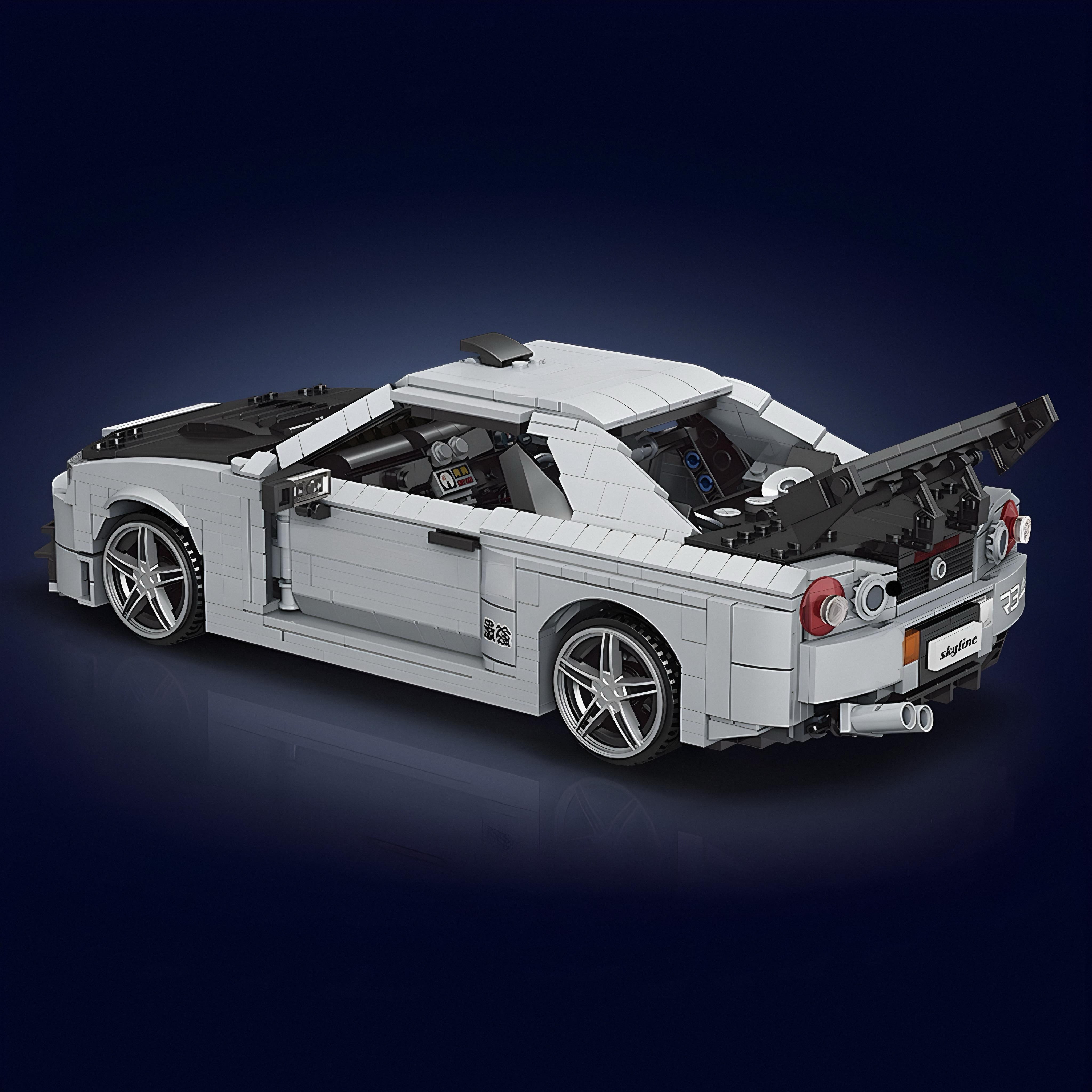 SKYLINE R34 GT-R | 1472PCS