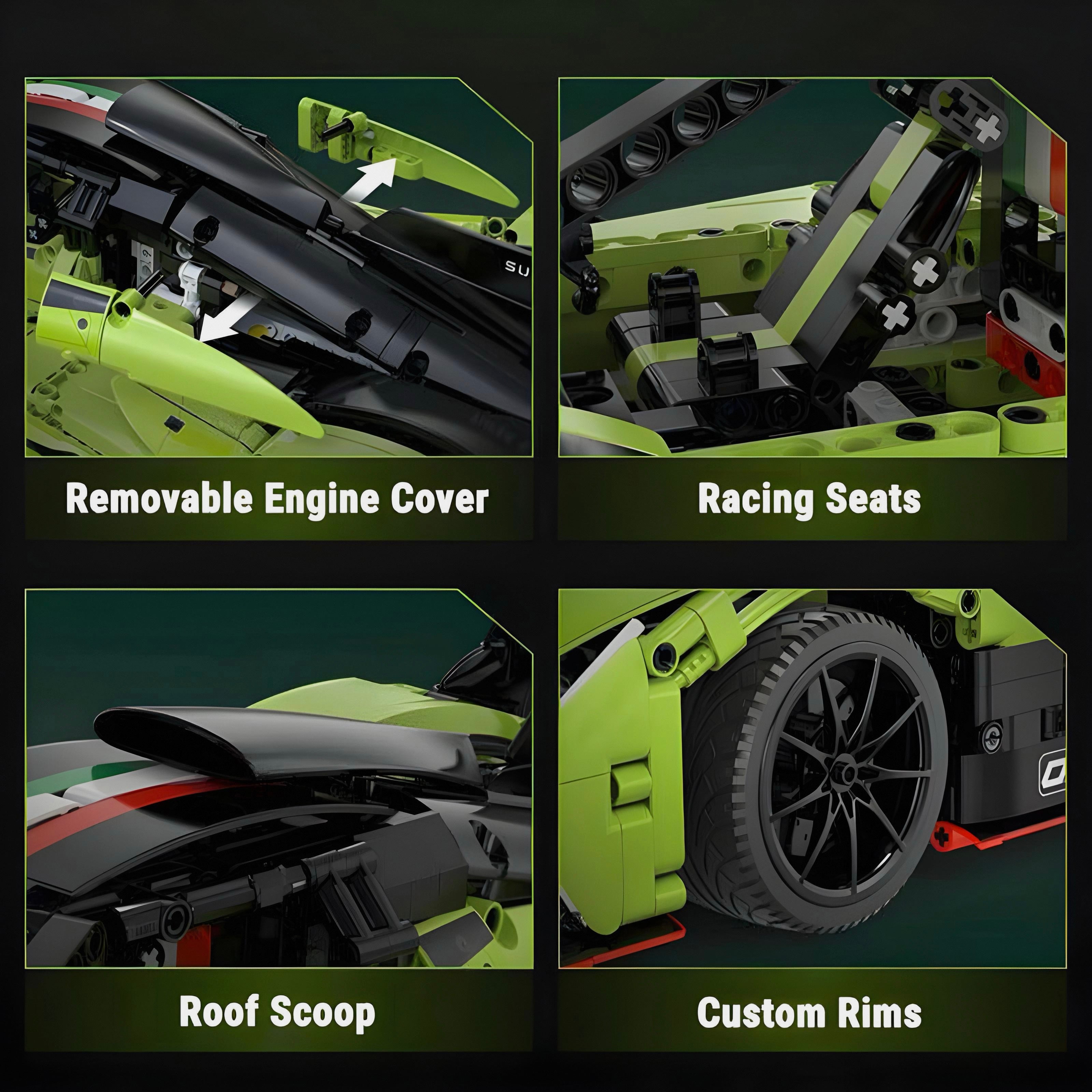 24H ENDURANCE CAR | 1820PCS