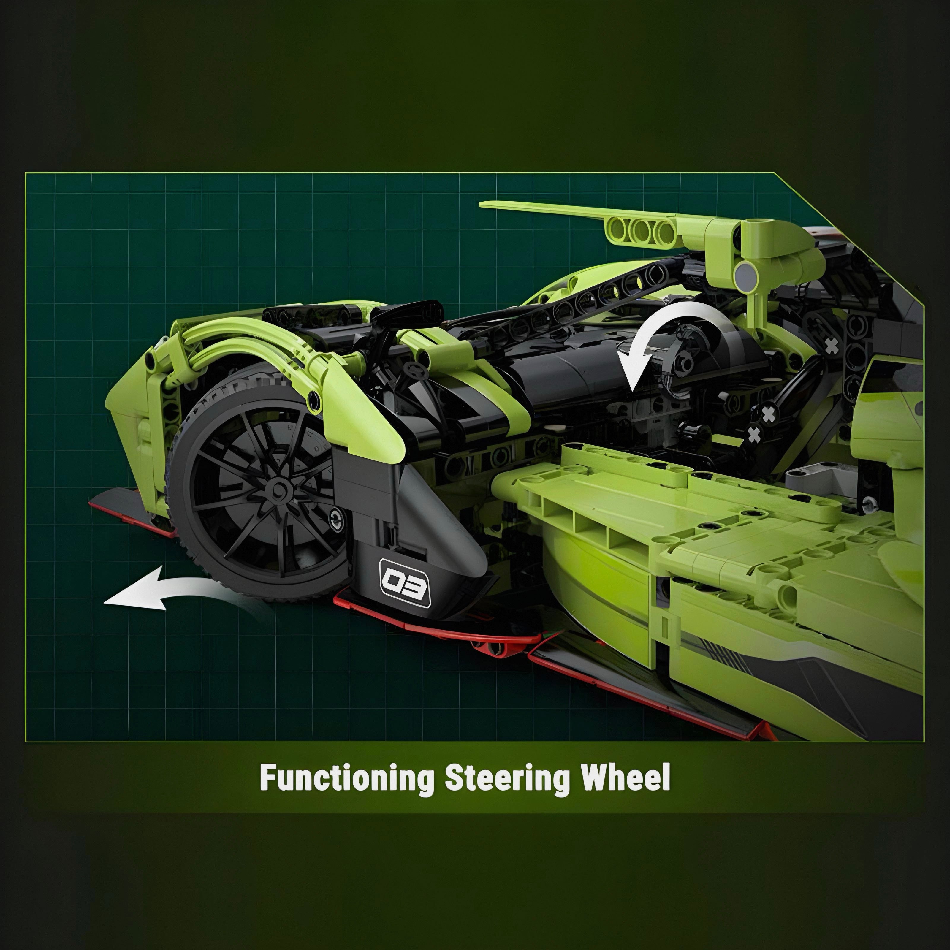 24H ENDURANCE CAR | 1820PCS