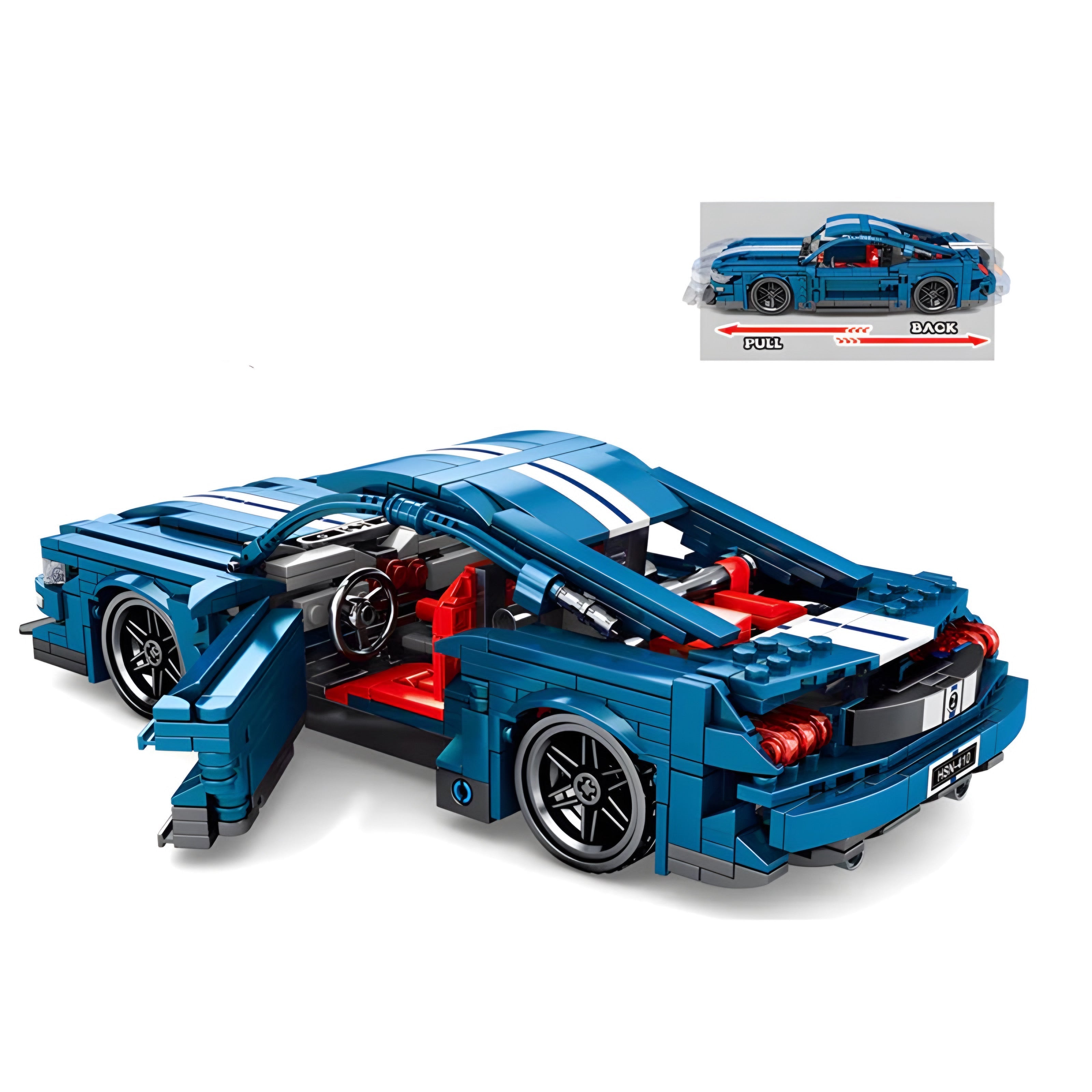 GT500 AMERICAN MUSCLE CAR | 738PCS
