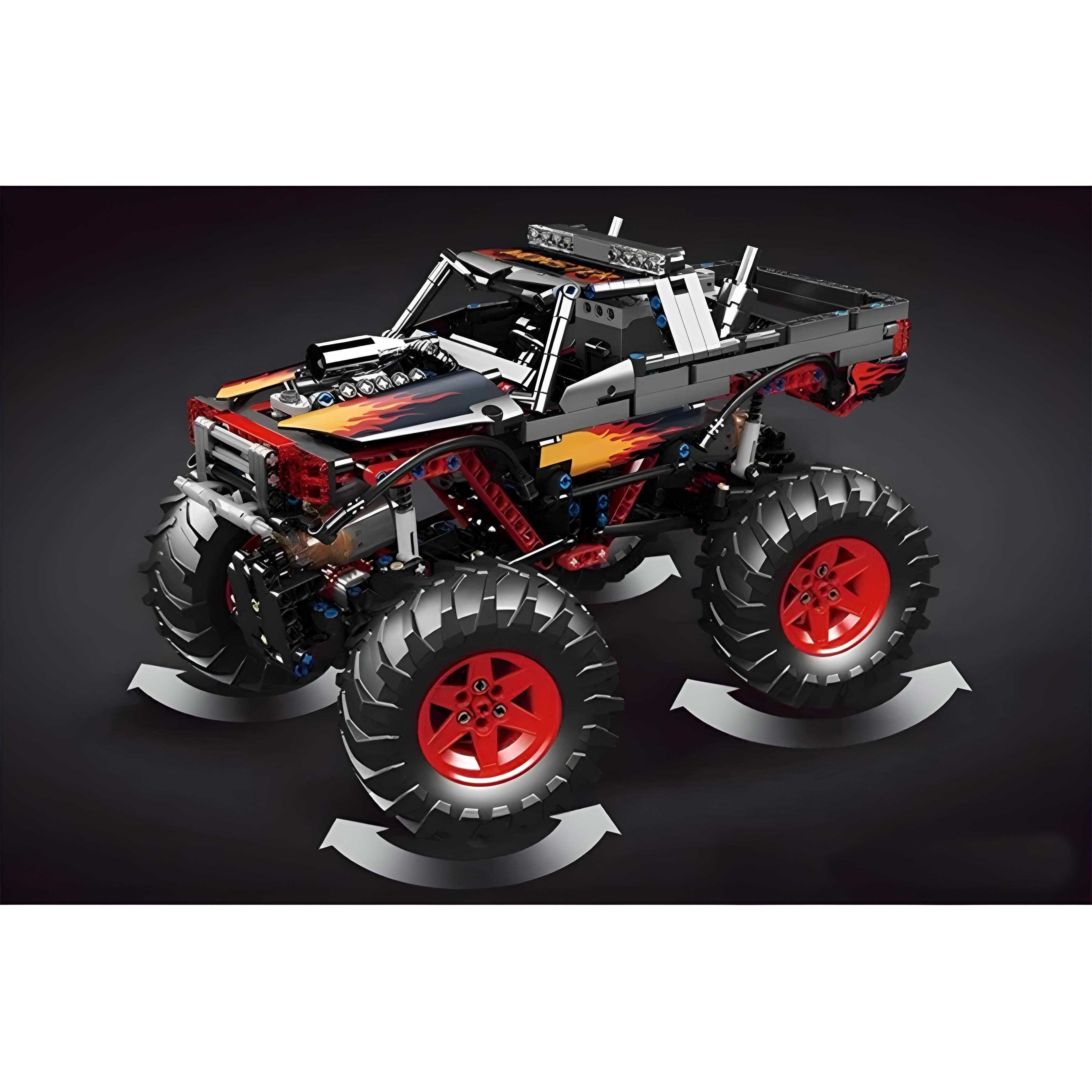 REMOTE CONTROLLED MONSTER TRUCK | 889PCS