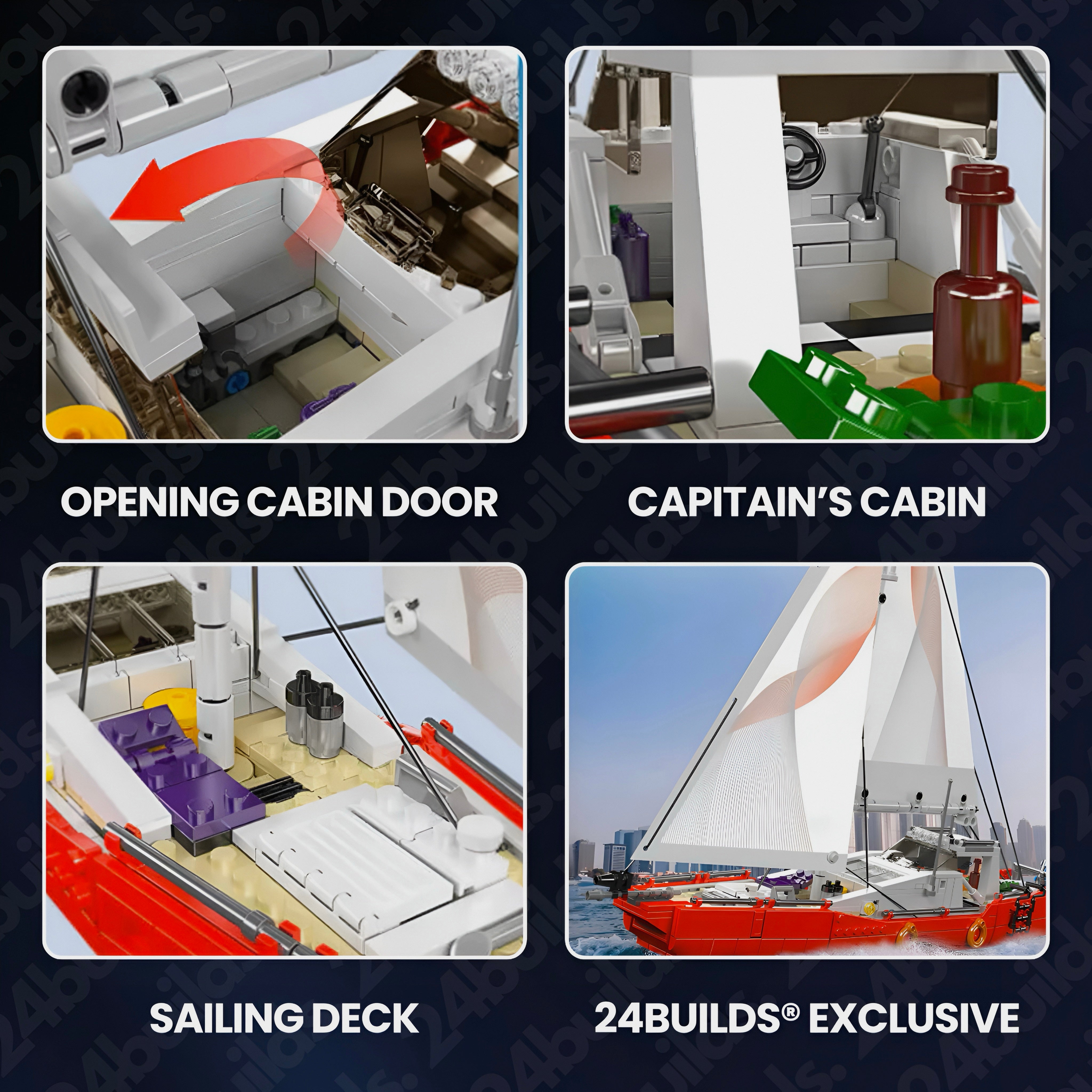 MODERN OCEAN CRUISER | 768PCS