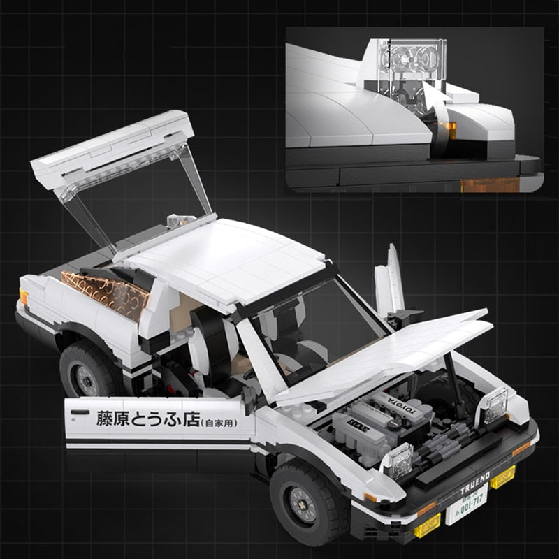 INITIAL D TOYOTA AE86 | 1324PCS