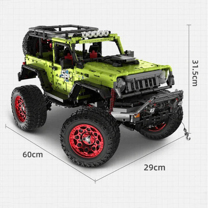THE ULTIMATE 1:6 SCALE OFF ROADER | 2544PCS