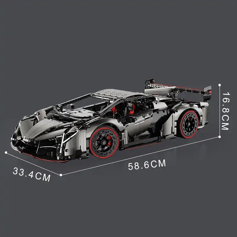 REMOTE CONTROLLED VENENO HYPERCAR | 3712PCS