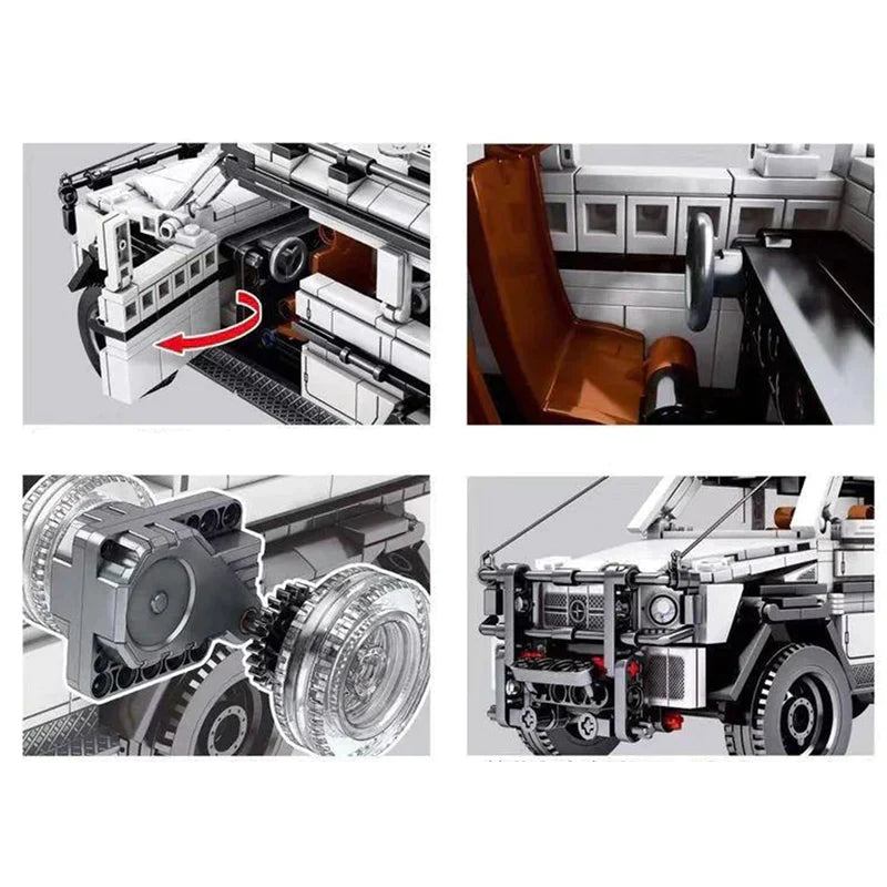 6X6 GERMAN OFF ROADER | 858PCS