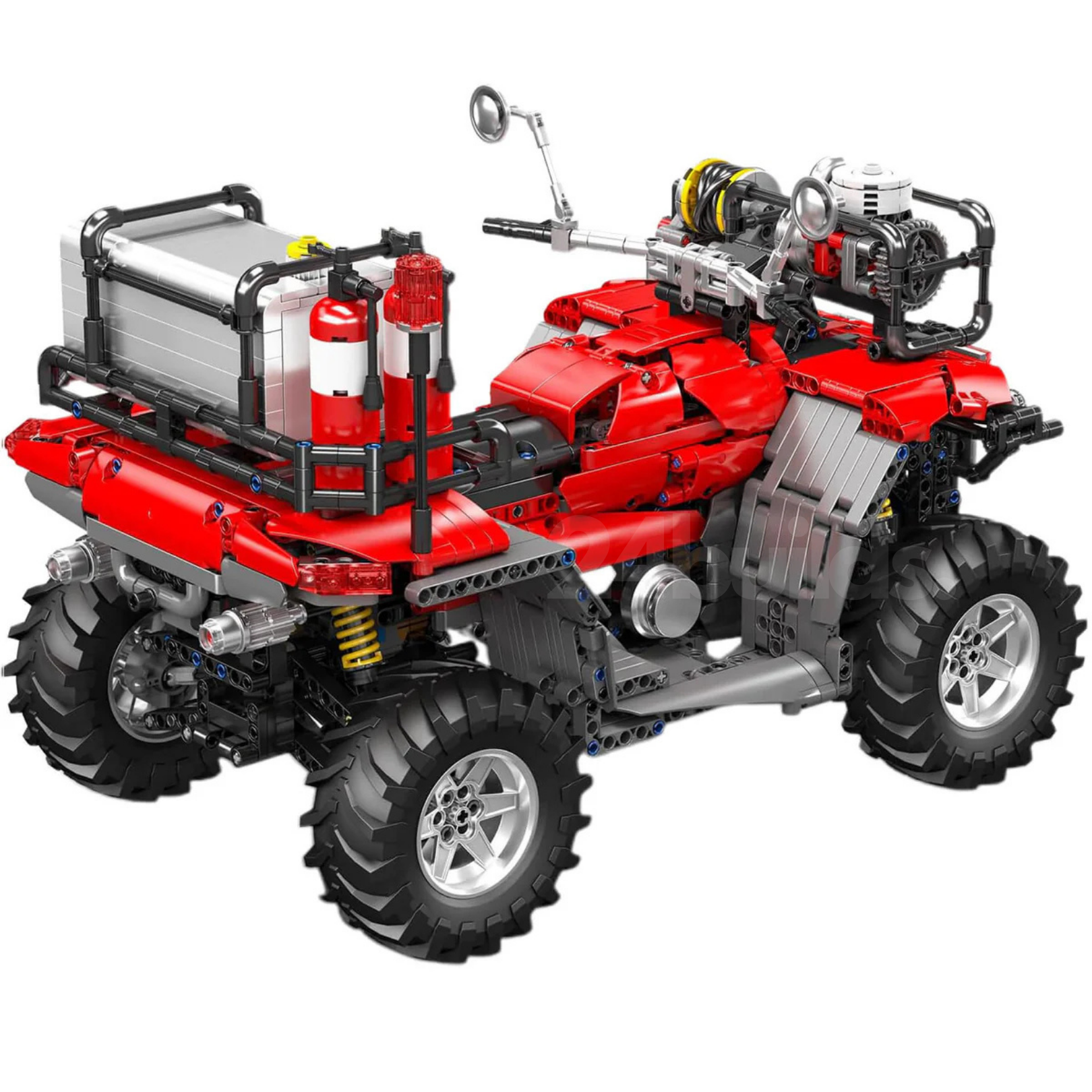 REMOTE CONTROLLED FIRE RESCUE ATV | 2102PCS