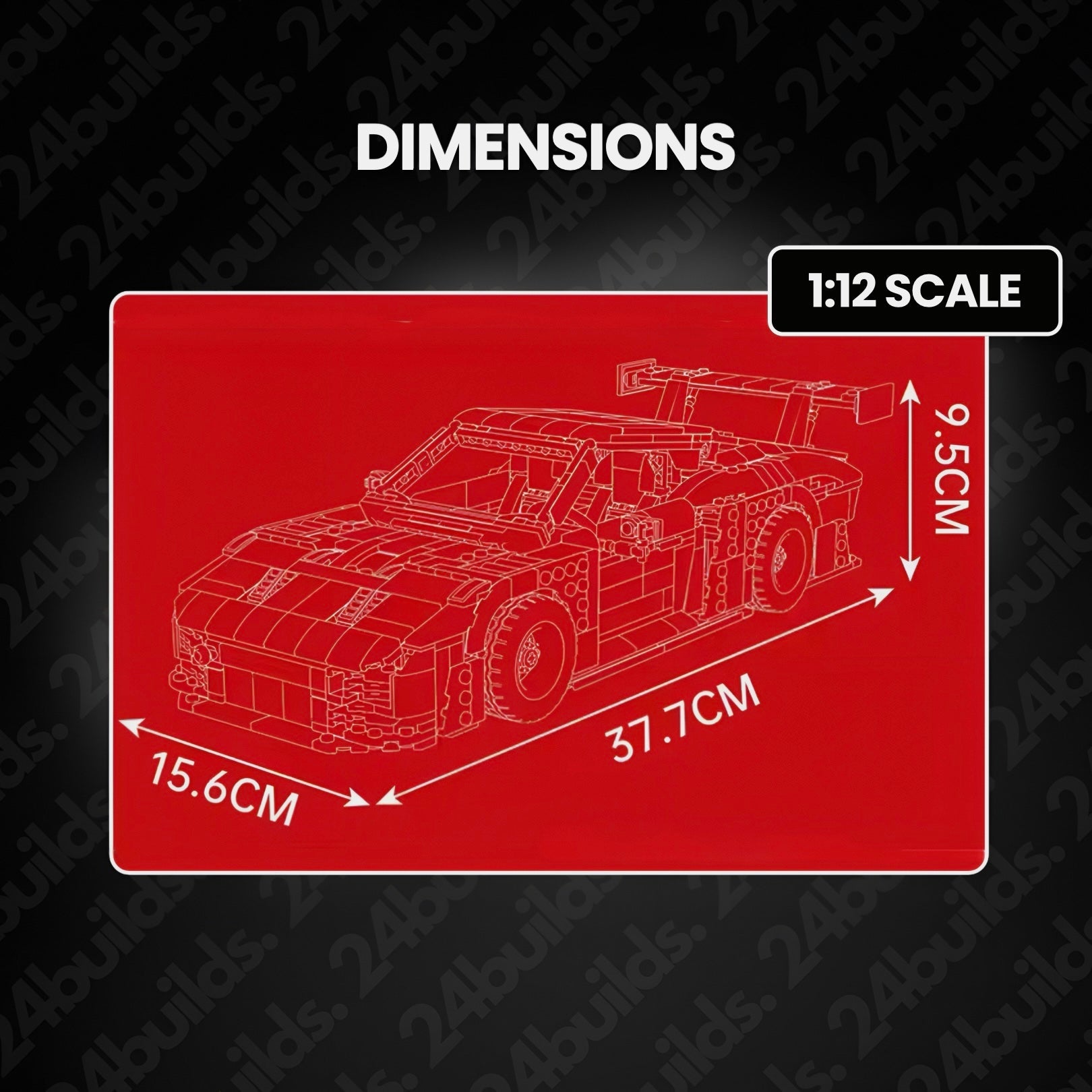 THE LEGENDARY GERMAN 935 | 1718PCS