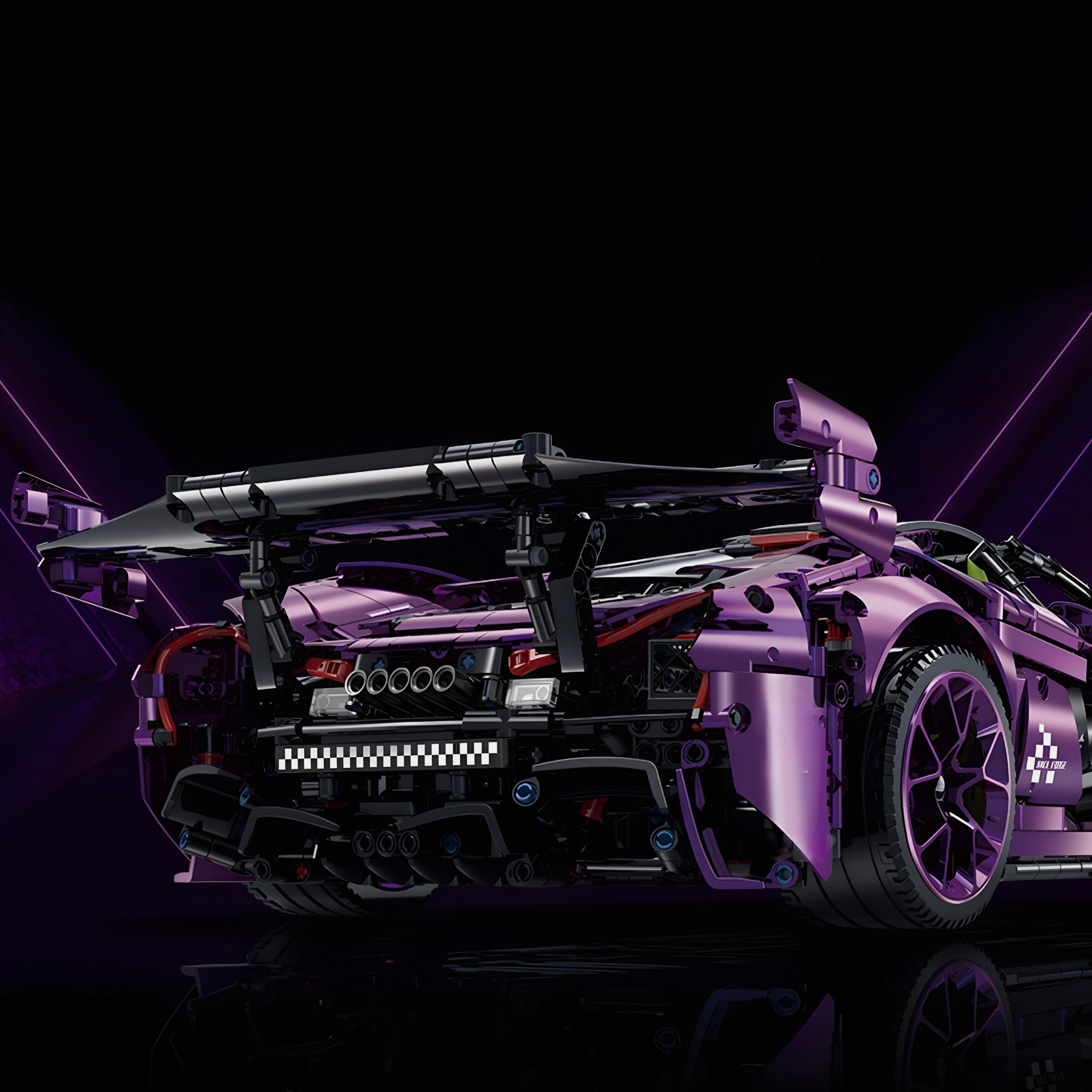 SATIN PURPLE P1 GTR | 3568PCS
