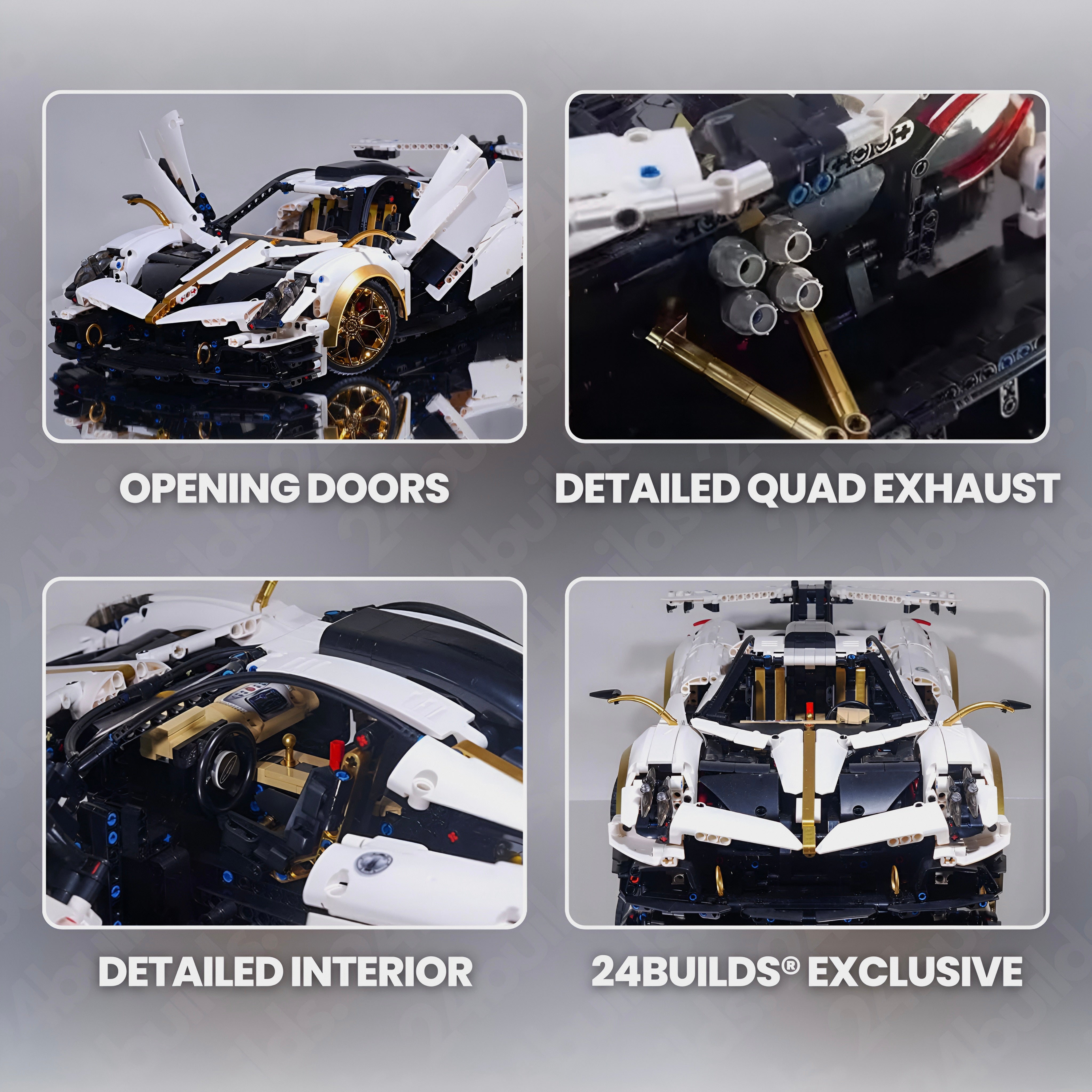 GOLD EDITION PAGANI HUAYRA | 3430PCS