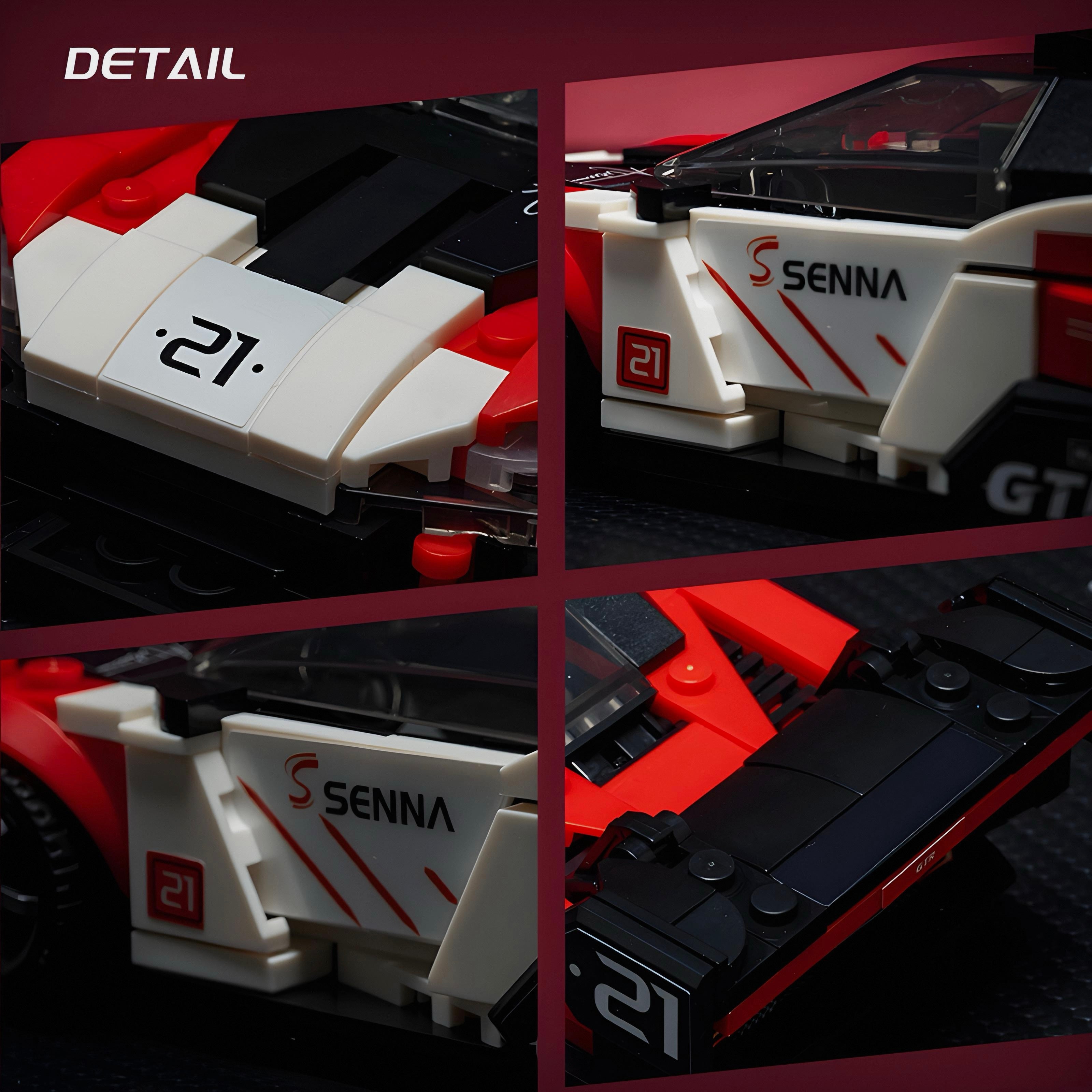BRITISH SENNA GTR | 347PCS