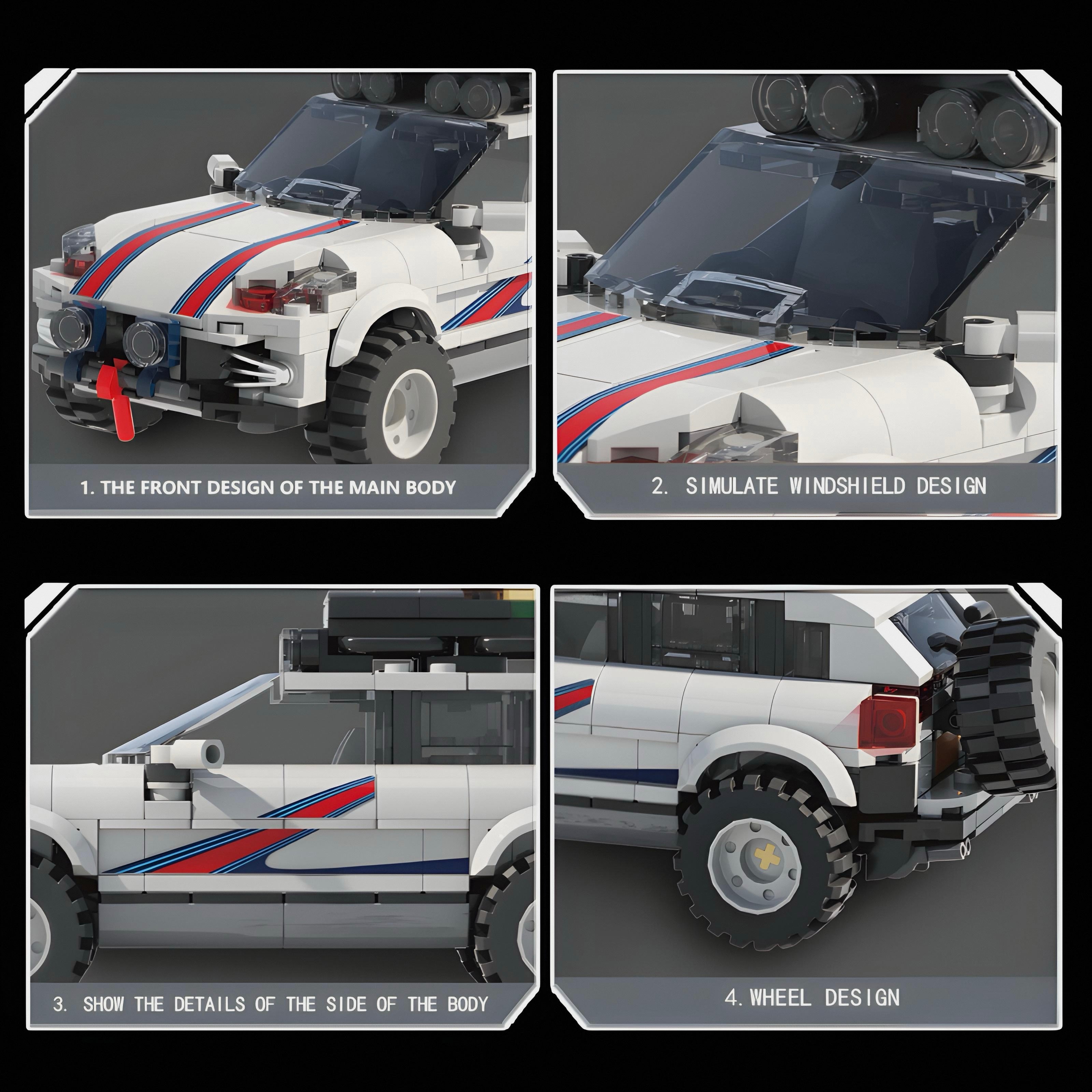 SAFARI EDITION GERMAN SUV | 408PCS