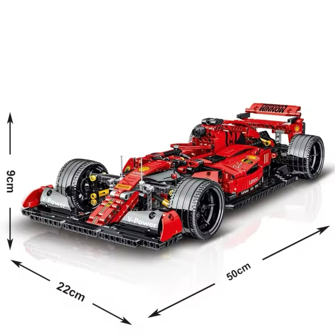 Ferrari SF90 F1 Model Kit | 1200 Pieces