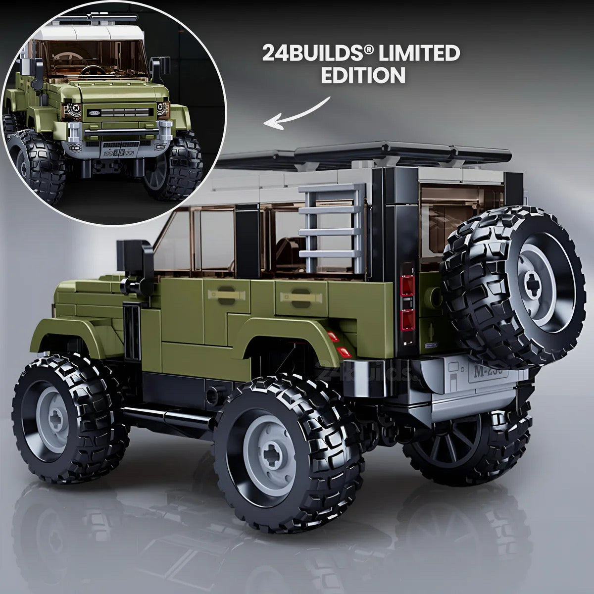 24BUILDS® DEFENDER 4X4 | 322PCS