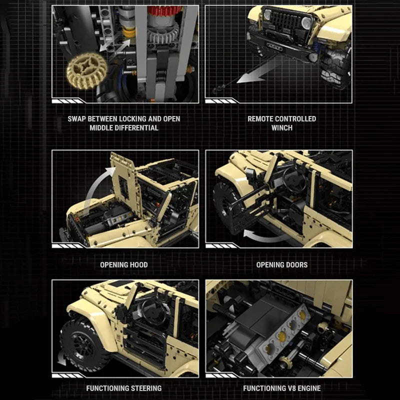 THE ULTIMATE OFF ROADER | 3620PCS